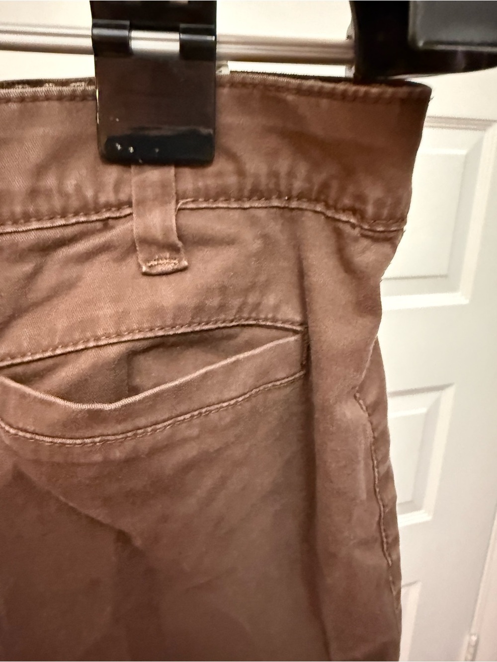 Bandolino Brown Straight-Leg Chino Pants - Picture 3 of 9